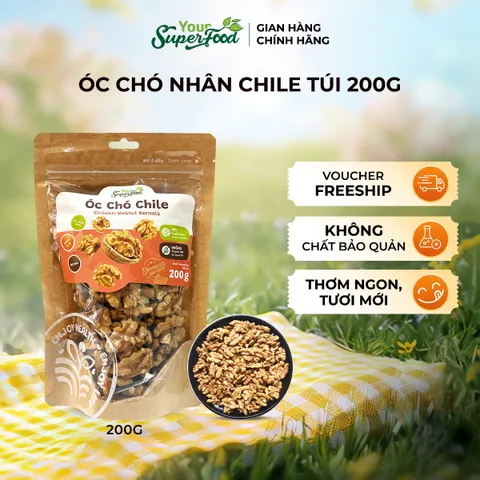 Nhân Óc Chó Chile Thượng Hạng, Nhân - Your Superfood