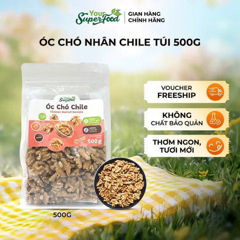 Nhân Óc Chó Chile Thượng Hạng, Nhân - Your Superfood