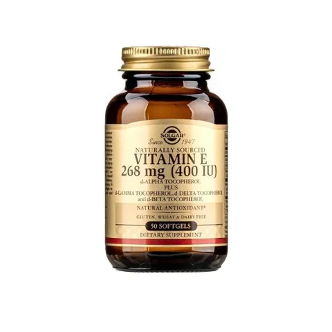 Viên uống Vitamin E 400 IU L/50V SOLGAR Hỗ trợ chống lão hóa