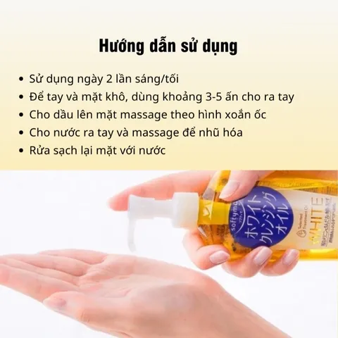 Dầu tẩy trang Kose Softymo Cleangsing Oil Nhật Bản - Chai  230ml