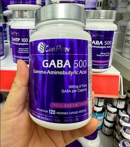 CANPREV GABA 500mg – Hỗ Trợ Thư Giãn Thần Kinh, Giảm Căng Thẳng, Lo Âu, Giấc Ngủ Tự Nhiên