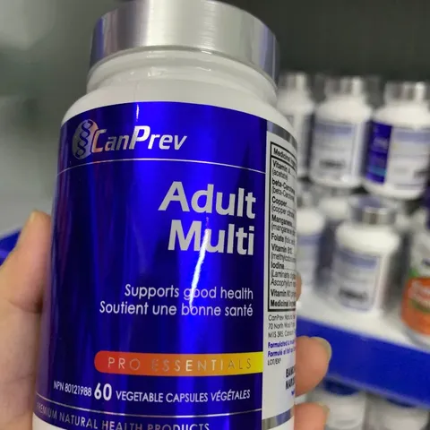 CanPrev Adult Multi – Đa Vitamin Và Khoáng Chất Không Chứa Sắt, Hỗ Trợ Sức Khỏe Toàn Diện