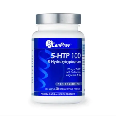 Viên uống CanPrev 5-HTP 100 – Cải thiện giấc ngủ, giảm stress, cân bằng tâm trạng
