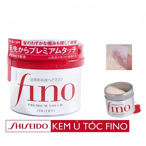 Kem ủ dưỡng tóc Fino Shiseido Premium Touch Nhật Bản cải thiện tóc hư tổn giúp tóc suôn mượt 230g