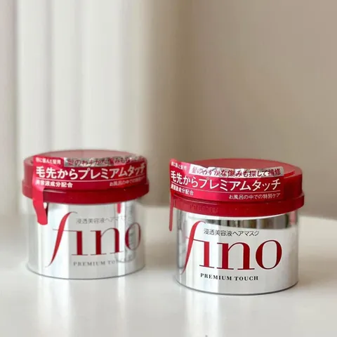 Kem ủ dưỡng tóc Fino Shiseido Premium Touch Nhật Bản cải thiện tóc hư tổn giúp tóc suôn mượt 230g