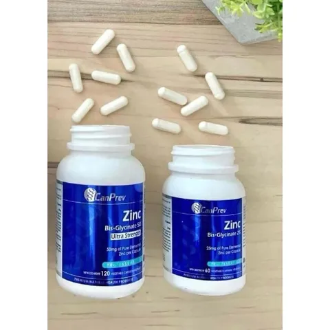 Viên kẽm Zinc Canprev tăng cường, hỗ trợ miễn dịch CanPrev Zinc Bis-Glycinate 240 viên