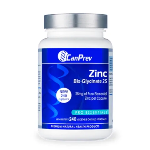 Viên kẽm Zinc Canprev tăng cường, hỗ trợ miễn dịch CanPrev Zinc Bis-Glycinate 240 viên