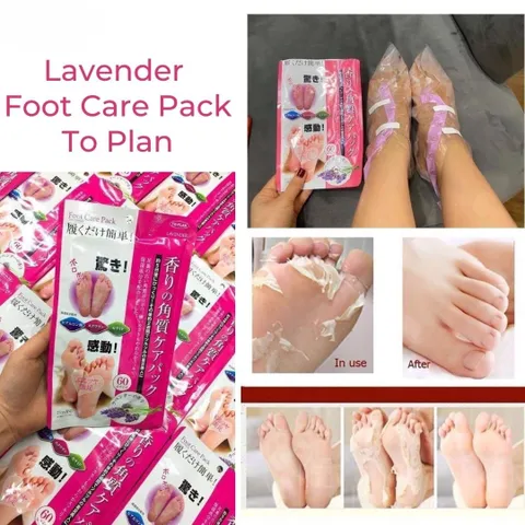 Ủ Tẩy Tế Bào Chết Da Chân Lavender Foot Care Pack To Plan 897727