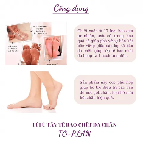 Ủ Tẩy Tế Bào Chết Da Chân Lavender Foot Care Pack To Plan 897727
