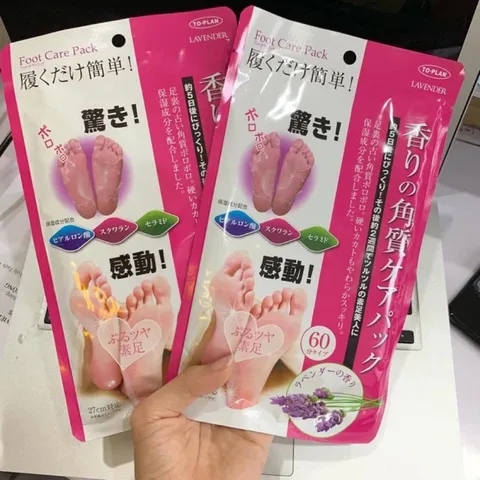 Ủ Tẩy Tế Bào Chết Da Chân Lavender Foot Care Pack To Plan 897727