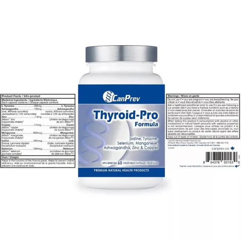 CanPrev Thyroid-Pro Formula – Hỗ Trợ Sức Khỏe Tuyến Giáp & Chuyển Hóa Năng Lượng