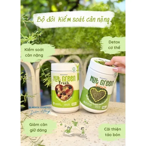 Bột Dinh dưỡng Nut green hỗn hộp bột mix 35 NF HH 500g