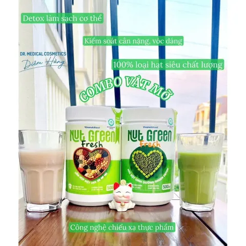 Bột Dinh dưỡng Nut green hỗn hộp bột mix 35 NF HH 500g