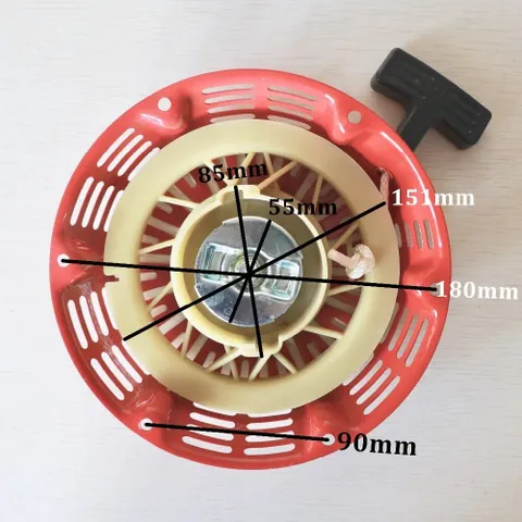 Ốp giật (Mâm giật ) máy Honda GX160 GX200 GX270 GX240 GX390 GX420  Yamato (đỏ)