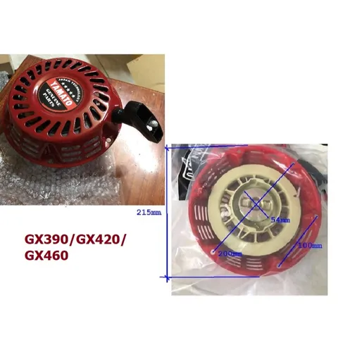 Ốp giật (Mâm giật ) máy Honda GX160 GX200 GX270 GX240 GX390 GX420  Yamato (đỏ)