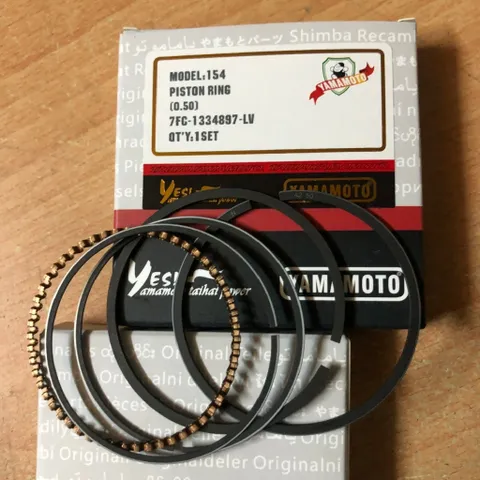 Bạc xéc măng máy bơm nước , phát điện Honda 152F (52mm),154F (54mm), dày 1,5mm