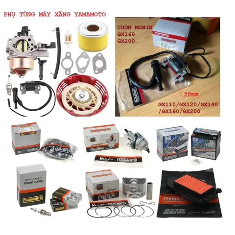 Bình xăng con, Cuộn dây đánh lửa IC máy phát điện Honda EM1000F GK100 G100 GXH50 EU10i SHX1000 SH1000DX EX1000 98CC