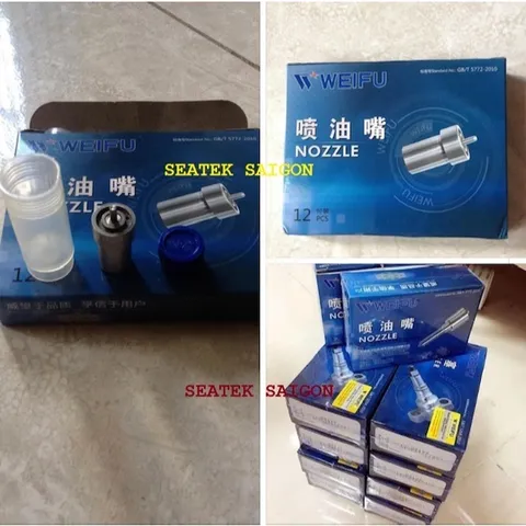 Béc kim phun dầu máy Trung Quốc D6, D8, D10 DN4S1A DN4S1B béc 5 li, 6 li