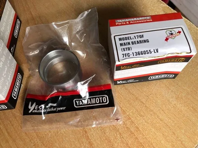 Bạc trục, bạc biên , bạc tay dên, ba dê, miển dên máy dầu Kama 170F, 178F, 186F, Yanmar L40 L48 L60 L70 L90 L100