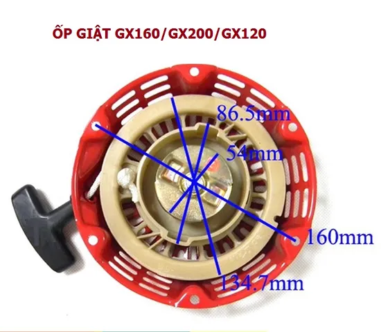 Ốp giật nổ máy GX160 GX270 GX390 EY20 TU26 GX35