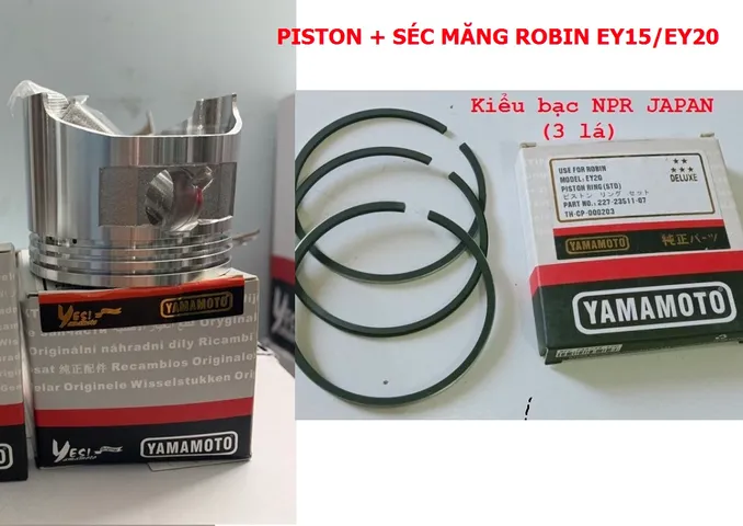 Robin EY20 Piston, Séc măng, Bình xăng con, IC, Tay dên, Ốp giật nổ