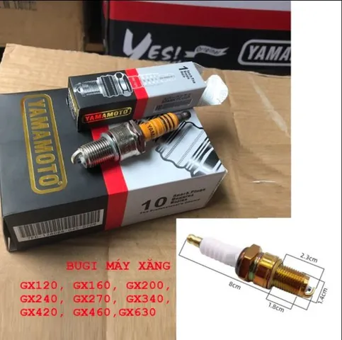 Bugi máy 4 thì , 2 thì các loại GX160, GX390 GX420 STIHL 070 YT4500 GX35 EY15 EY20 EH12 TU26 TL33 260