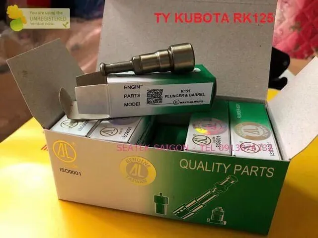 Ty bơm dầu Đài Loan dùng cho Kubota RK125, RV125, RT140, EA14, EA12, RK105, RT110, RT120, ER65, GA100, ET80