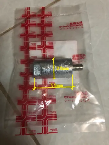 Kẽm chống ăn mòn, Chì chống ăn mòn máy thủy Yanmar 3T, SM, 4CH 6CH, 6HA,6LA,6GH, 6AY. Đài Loan