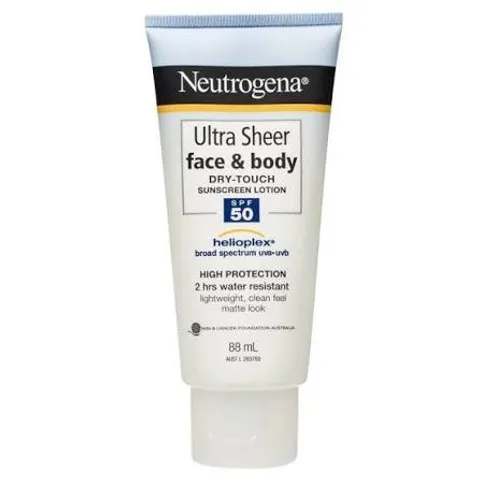 Kem Chống Nắng Neutrogena Ultra Sheer Dry-Touch SPF 85+ - Bảo Vệ Da Khỏi Tia UV, Không Nhờn Rít, Thích Hợp Da Nhạy Cảm 88g
