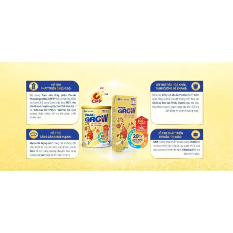 Thùng 48 Hộp Sữa Dinh Dưỡng Pha Sẵn Nutricare Smarta Grow Opti 110ml