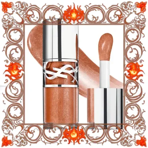 (Chính gốc) Son Bóng YSL Love Shine Plumping Oil Gloss 5 California Sunshine Màu Cam Đất Chính Hãng - Độ Bóng Quyến Rũ Và Dưỡng Ẩm Tốt Cho Môi