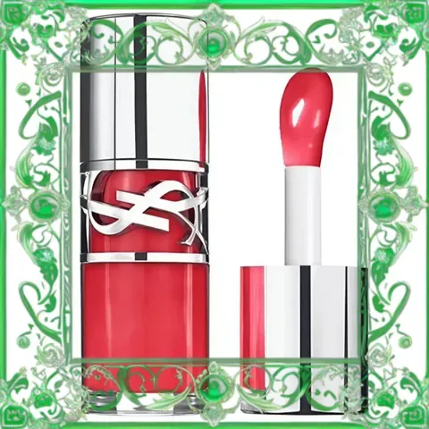 (Chính gốc) Son Bóng Yves Saint Laurent YSL LoveShine Plumping Oil Gloss 07 Strawberry Star - Màu Đỏ Hồng Quyến Rũ Chính Hãng