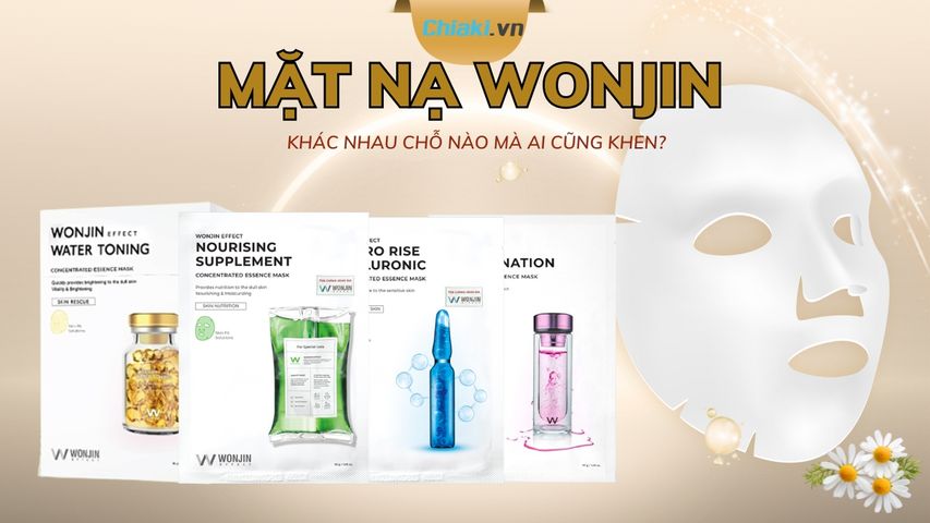 Phân biệt 10 dòng mặt nạ Wonjin: khác nhau chỗ nào mà ai cũng khen?