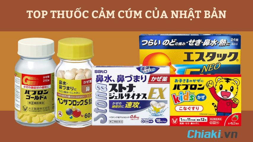 TOP 5 thuốc cảm cúm của Nhật Bản hiệu quả tốt 2026