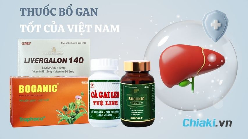 TOP 5 thuốc bổ gan tốt của Việt Nam hiệu quả nên dùng 2026