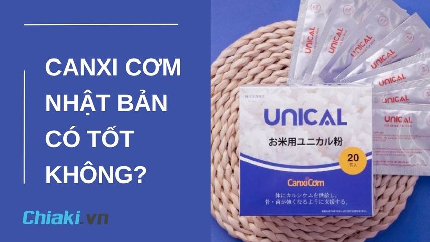 Canxi cơm Nhật Bản có tốt không? Giá bao nhiêu và dùng thế nào?