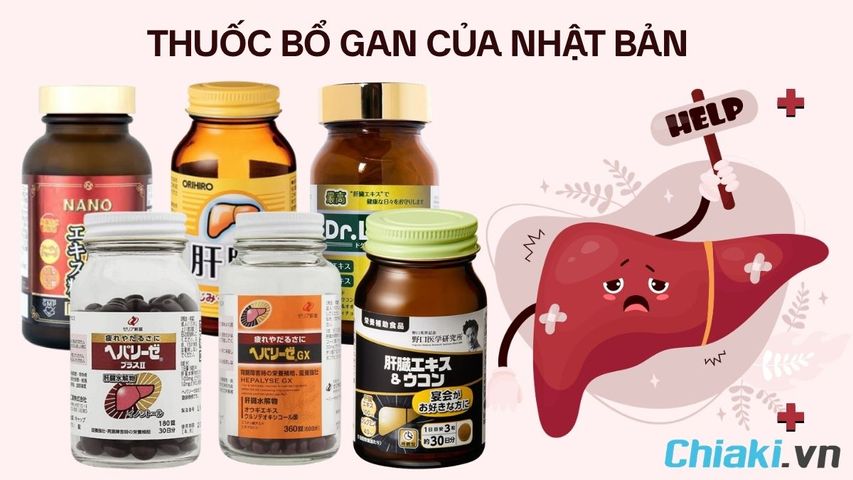 TOP 10 thuốc bổ gan của Nhật Bản hiệu quả cao nên dùng 2026