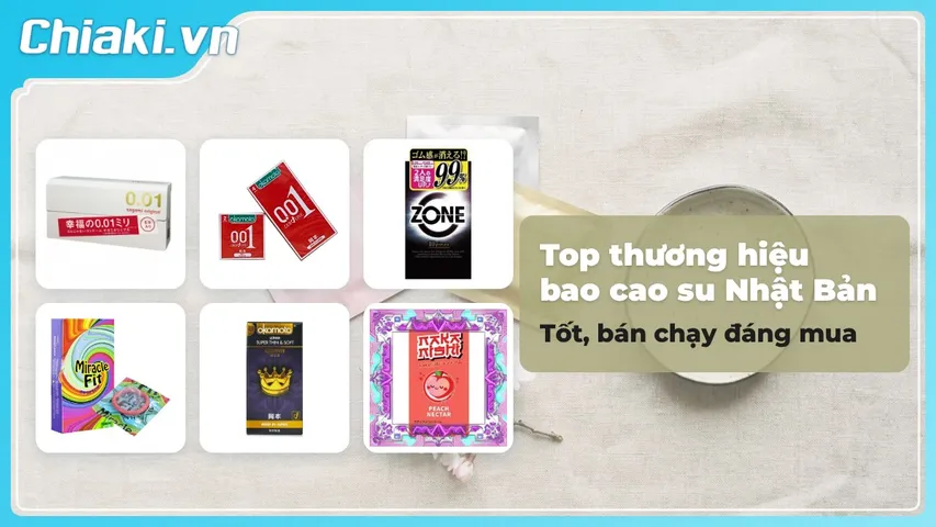 Bao cao su Nhật hãng nào tốt? 6 thương hiệu đáng mua 2026