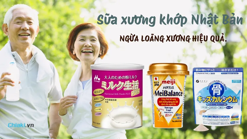 Top 5 Sữa xương khớp Nhật cho người già được khuyên dùng 2026