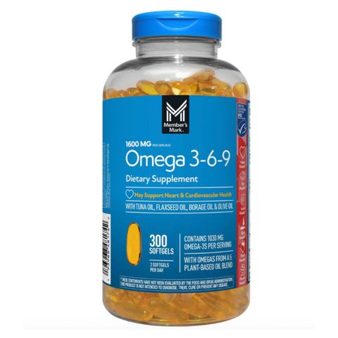 Viên Uống Omega 3 6 9 Member's Mark của Mỹ - Hỗ Trợ Tim Mạch và Làm Đẹp Da - 300 Viên Bổ Sung Dinh Dưỡng Tốt Nhất