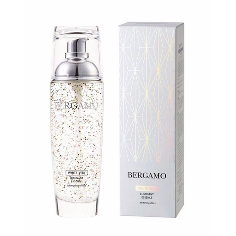 Tinh Chất Dưỡng Trắng Da Bergamo White Vita Luminant Essence 110ml - Chứa Niacinamide, Collagen, Vitamin Hỗ Trợ Làm Sáng Da Tự Nhiên