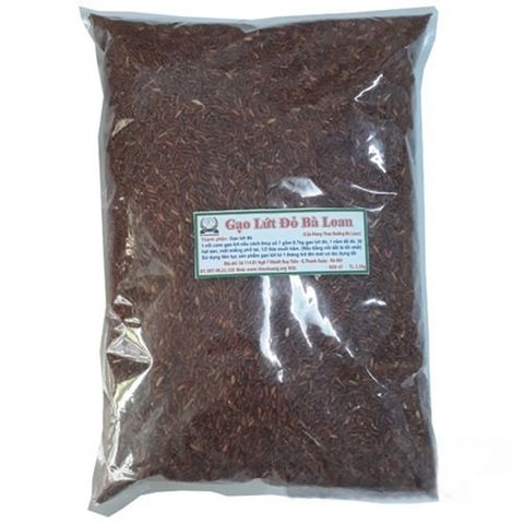 Gạo Lứt Đỏ Bà Loan 2,5kg - Nguyên Liệu Nấu Ăn Giàu Dinh Dưỡng, Hỗ Trợ Sức Khỏe, Giảm Cân Tự Nhiên