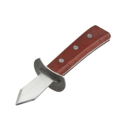 Dụng Cụ Khui Hàu Inox Cao Cấp - Tách Vỏ Sò, Sầu Riêng Với Cán Gỗ Chắc Chắn, Dụng Cụ Bếp Tiện Lợi TVKITCHEN (TV255)