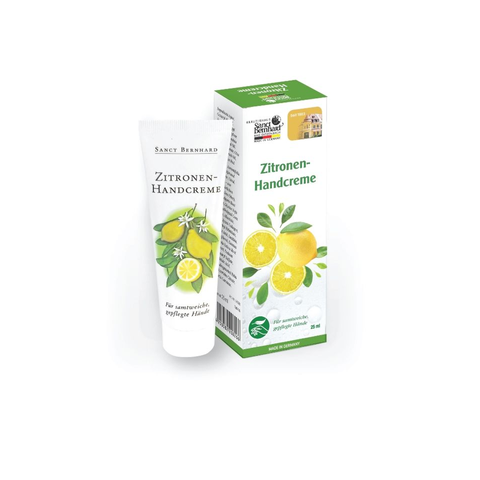Kem Dưỡng Da Tay Sanct Bernhard Zitronen Handcreme 25ml - Dưỡng Ẩm, Làm Mềm, Giảm Nếp Nhăn, Hương Chanh Tươi Mát, An Toàn Cho Da Nhạy Cảm