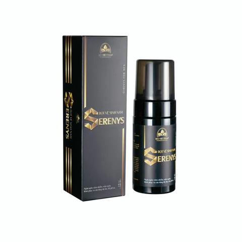 Combo 2 Dung Dịch Vệ Sinh Nam Serenys Dạng Bọt - Sạch Thoáng, Hương Nam Tính, Chăm Sóc Sức Khỏe Cá Nhân