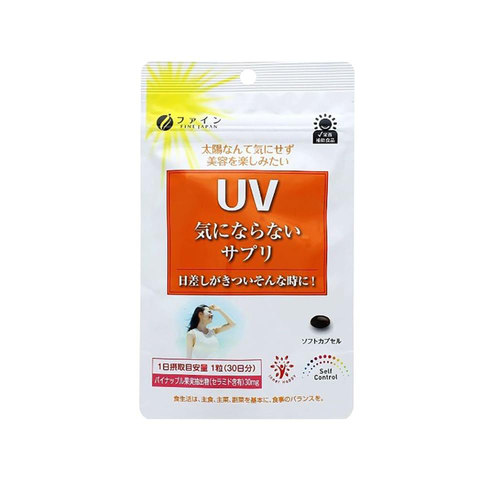 Viên uống chống nắng UV Fine Japan 30 viên/gói ̣ ( Hàng chính hãng )