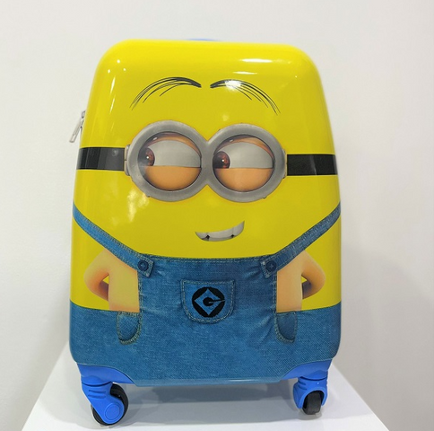 Vali Kéo Minion Ngộ Nghĩnh Hình Chữ Nhật Cho Bé - Thiết Kế Tiện Dụng, Không Gian Rộng Rãi, Quà Tặng Tuyệt Vời Cho Trẻ Em