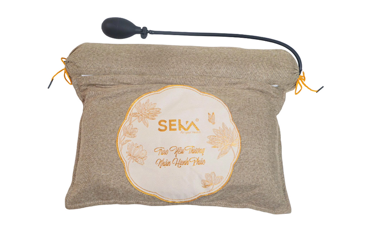 Gối Sưởi Điện Ngải Cứu 2in1 Seka SKG690 - Giúp Giữ Ấm, Thư Giãn Cho Cổ Lưng - Thích Hợp Cho Người Lớn Tuổi, Dân Văn Phòng