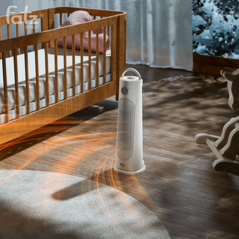 Máy Sưởi Gốm PTC Fatzbaby Heat 2 FB8185EA 2000W - Sưởi Ấm Nhanh, Tiết Kiệm, An Toàn Với Cảm Biến Chống Nghiêng Và Thiết Kế Xoay Linh Hoạt