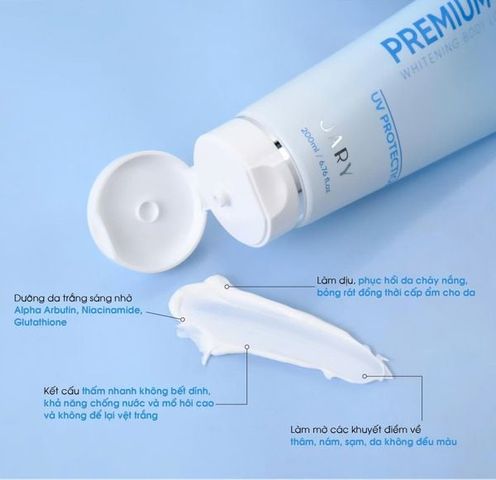Kem B5 Dưỡng Trắng Phục Hồi Da Toàn Thân Jary Premium 200ml - Dưỡng Sáng Mịn, Cải Thiện Tông Da, Giảm Vết Thâm
